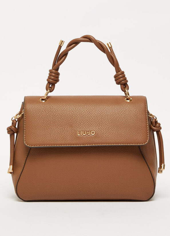 Bolsas De Mano Liu Jo Eco-Friendly Mujer Marrones | EMR-251804