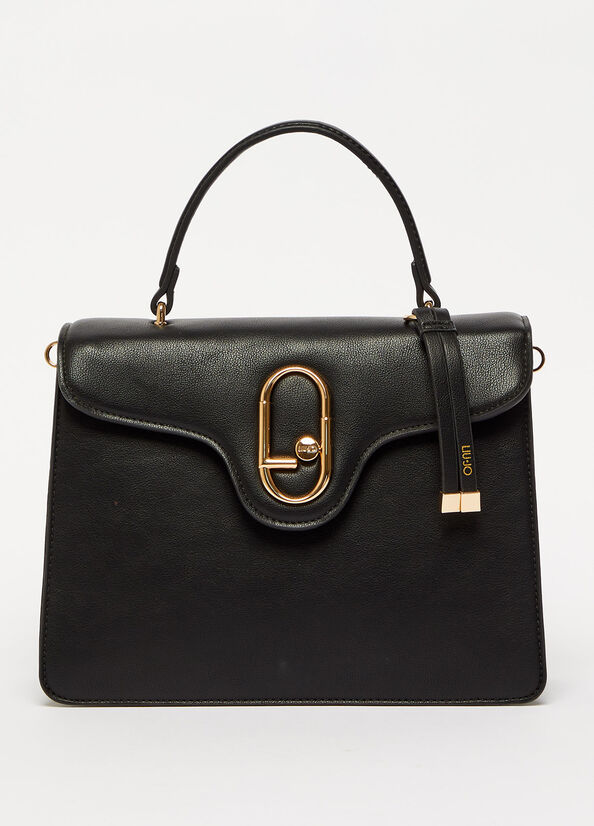 Bolsas De Mano Liu Jo Eco-Friendly With Charm Mujer Negras | MVS-271935