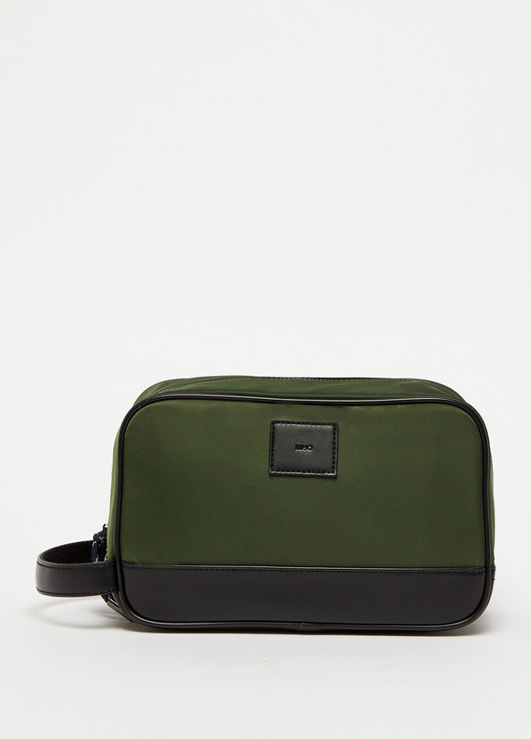 Bolsas Liu Jo Vanity Case In Nylon Hombre Verde | AVZ-812946