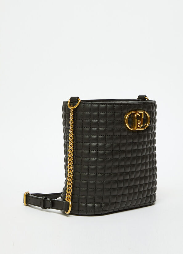 Bolso Saco Liu Jo Acolchado Mujer Negras | QTI-250687