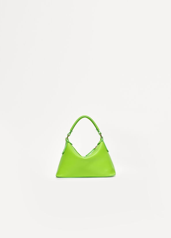 Bolsos Cruzados Liu Jo Cuero Mini Hobo Mujer Verde Claro | AVX-123856