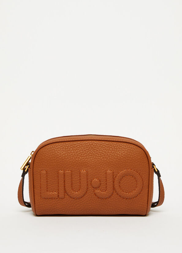 Bolsos Cruzados Liu Jo Eco-Friendly Mujer Marrones | XYM-463521