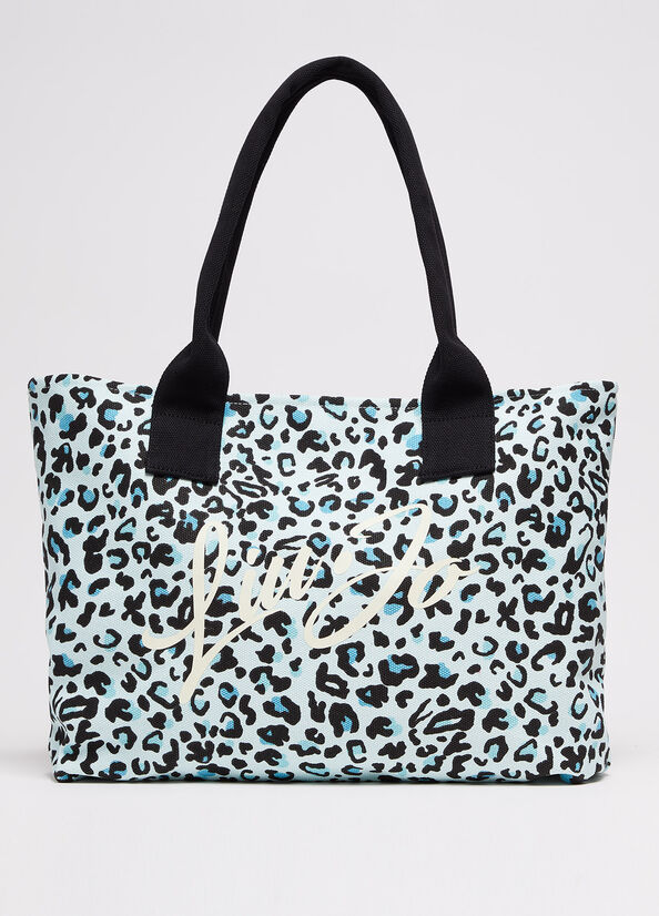 Bolsos Shopper Liu Jo Animal Print Mujer Multicolor | DXT-524809