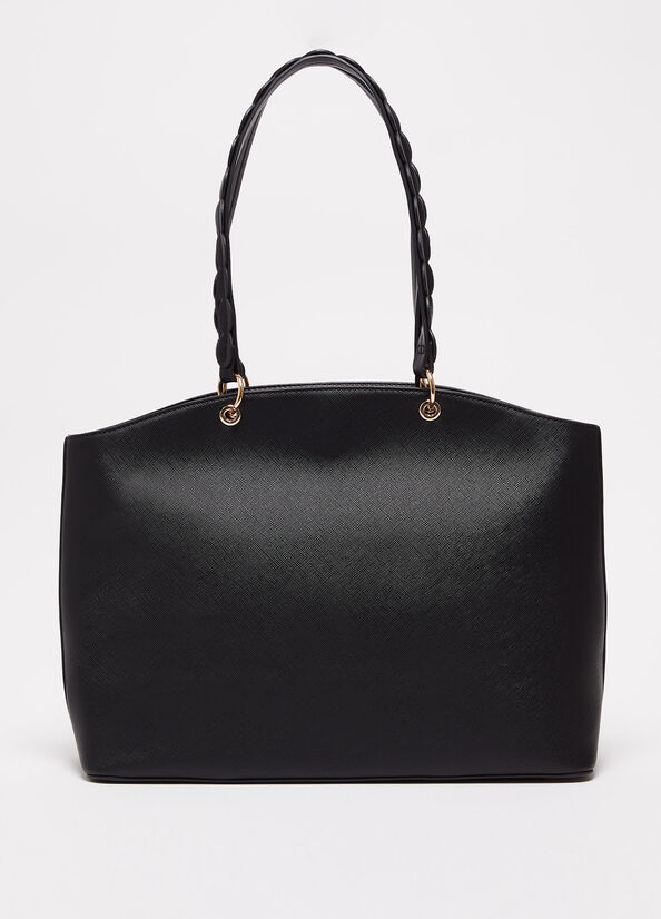 Bolsos Shopper Liu Jo Eco-Friendly Mujer Negras | UEA-792413