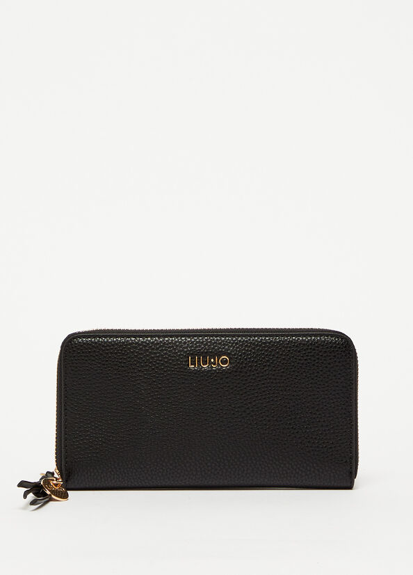 Carteras Liu Jo Eco-Friendly With Charm Mujer Negras | DUS-164782