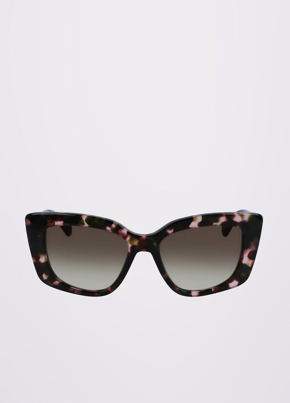 Gafas de Sol Liu Jo Rectangular Mujer Kaki | EKR-942836