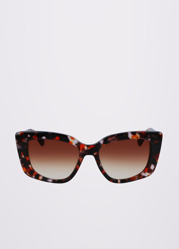 Gafas de Sol Liu Jo Rectangular Mujer Naranjas | UFK-140568