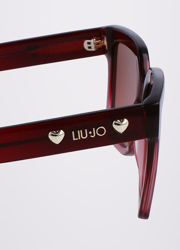 Gafas de Sol Liu Jo Squared Mujer Burdeos | ZGF-087423