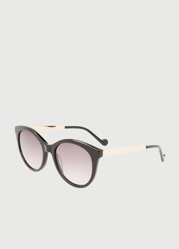 Gafas de Sol Liu Jo Tea Cup Mujer Negras | QJV-980523