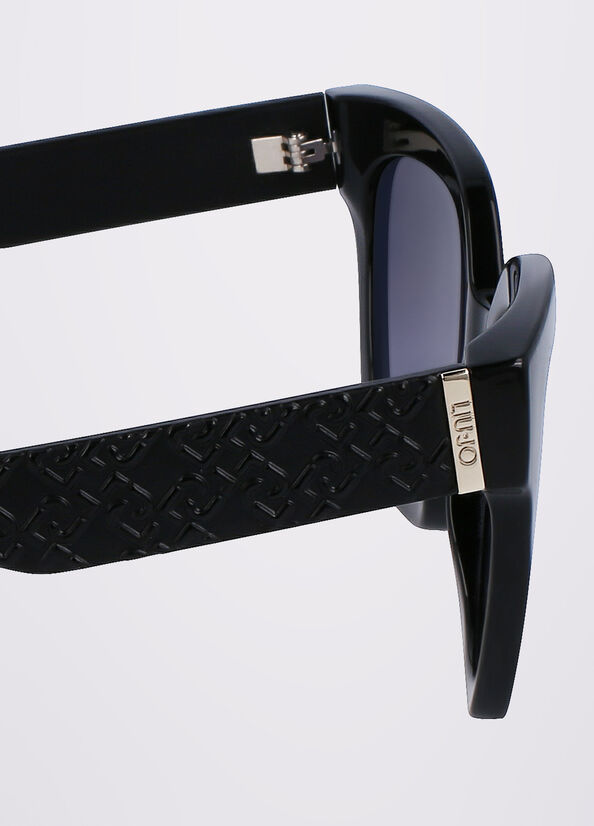 Gafas de Sol Liu Jo With 3d Pattern Mujer Negras | RQZ-271869