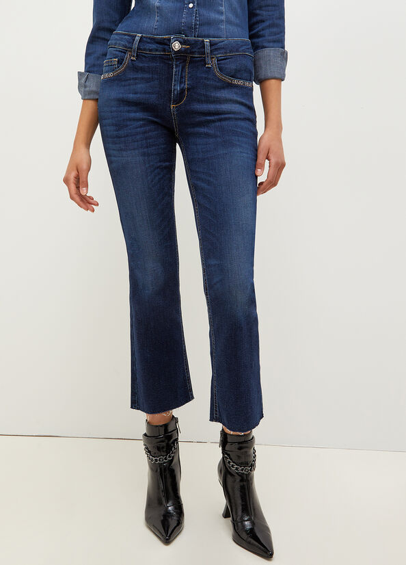 Jeans Skinny Liu Jo Eco-Friendly -Cut Mujer Azules | KOB-924781