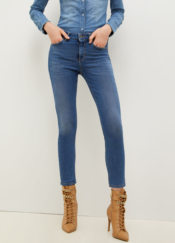 Jeans Skinny Liu Jo Eco-Friendly Mujer Azules | AYD-279031