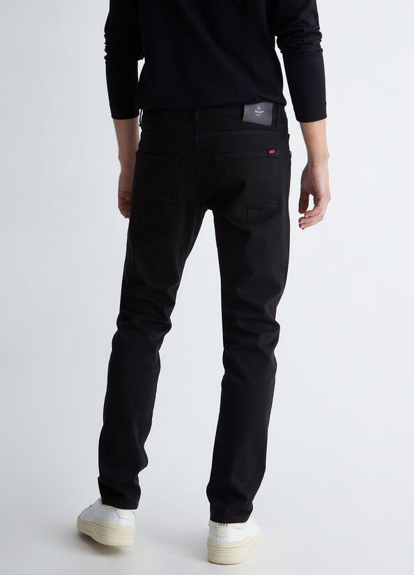 Jeans Skinny Liu Jo Slim Fit Hombre Negras | OID-985764