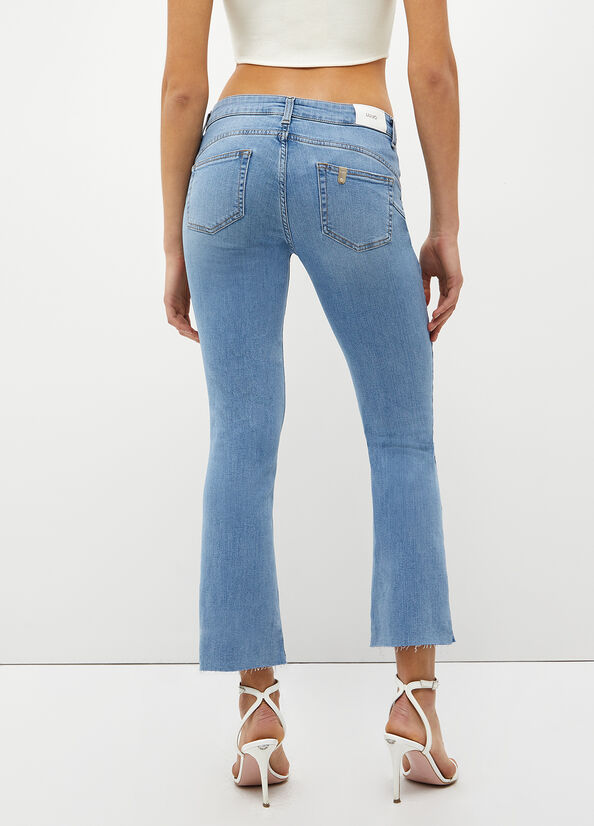 Jeans Skinny Liu Jo Stretch Denim Cut Mujer Azules | TBO-814675