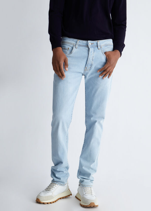 Jeans Slim Liu Jo Slim Hombre Azules Claro | NOM-918460