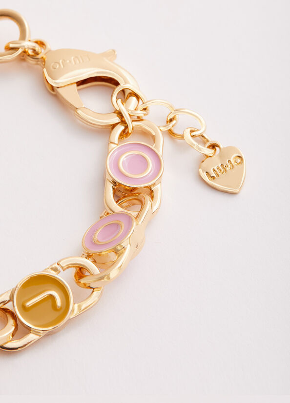 Joyería Liu Jo Bracelet With Logo Mujer Multicolor | EYG-061298