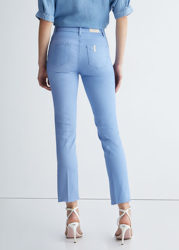 Pantalones Liu Jo Bottom Up Mujer Azules | BWC-652830