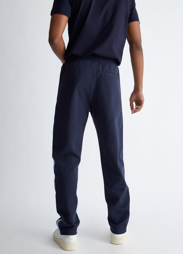 Pantalones Liu Jo Tracksuit Bottoms Hombre Azules Oscuro | VKH-671902