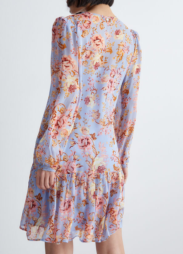 Vestido Liu Jo Eco-Friendly Floral Mujer Flores | RTM-469358