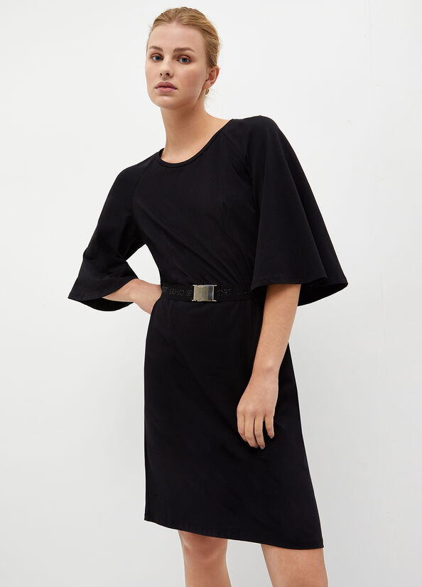 Vestido Liu Jo Eco-Friendly With Mujer Negras | NAG-928051