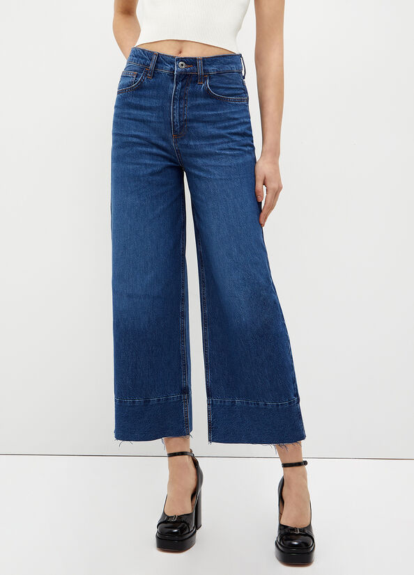 Jeans Straight Liu Jo Eco-Friendly Mujer Azules | PYK-981473