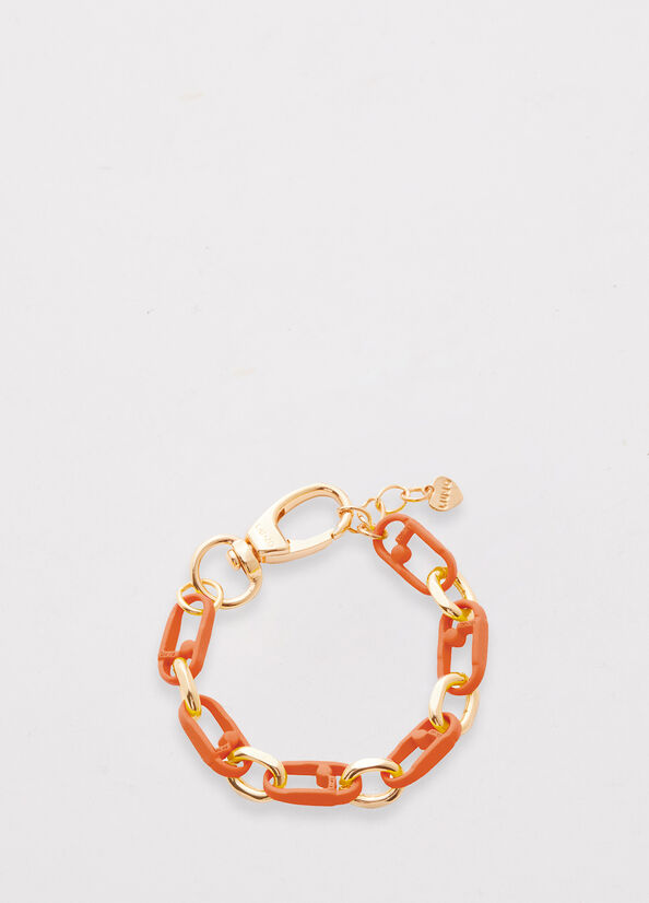 Joyería Liu Jo Monogram Bracelet Mujer Naranjas | MYS-689145