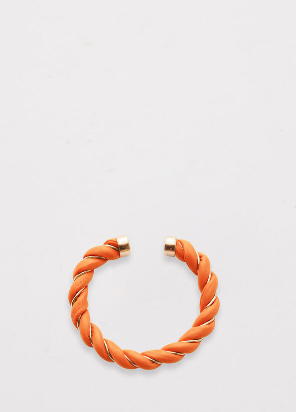 Joyería Liu Jo Torchon-Effect Bracelet Mujer Naranjas | CAN-714398