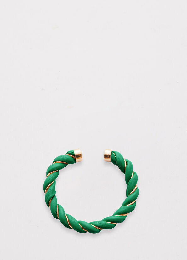 Joyería Liu Jo Torchon-Effect Bracelet Mujer Verde | PGK-193258