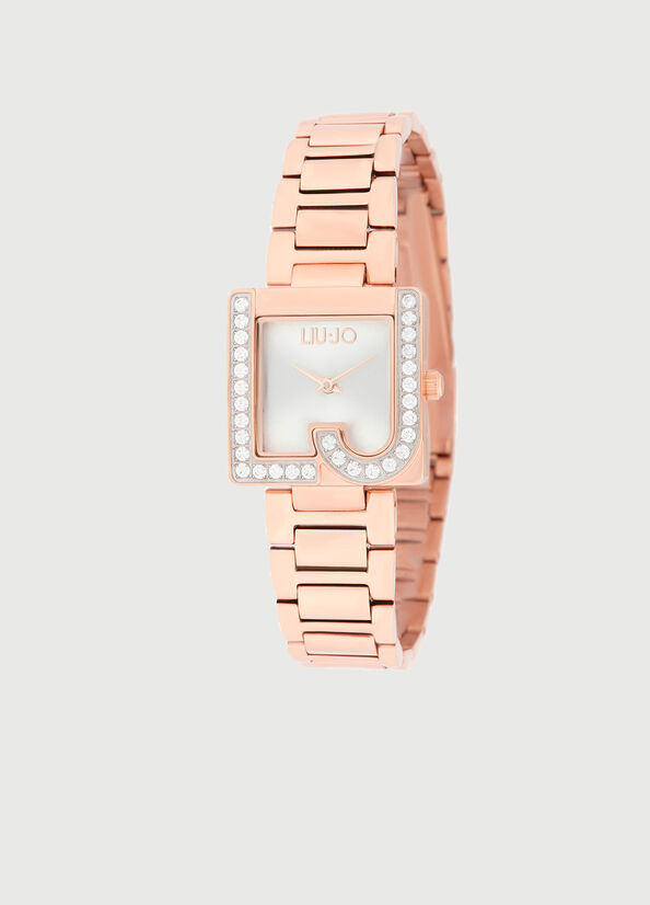 Relojes Liu Jo Steel With Logo Mujer Rosas Doradas | VAF-962754