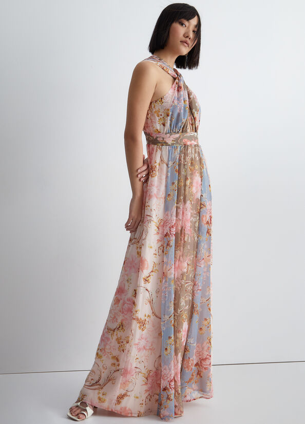 Vestido Liu Jo Eco-Friendly Floral Mujer Flores | DNJ-986214