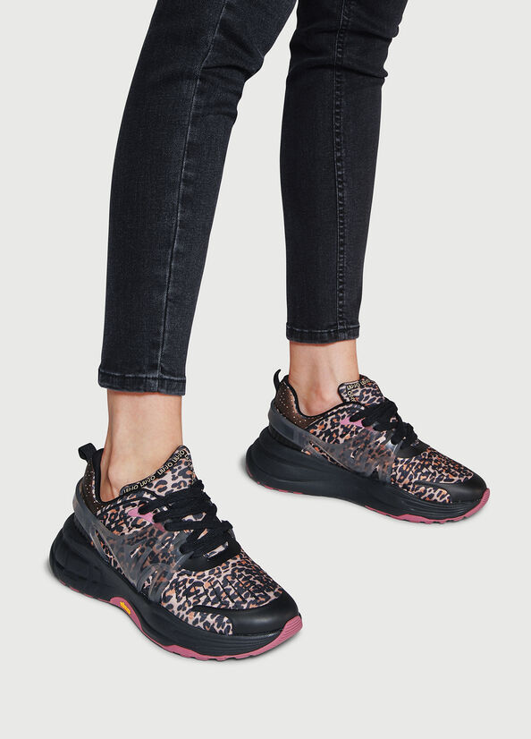 Zapatillas Liu Jo Powered By Vibram Mujer Negras | ONW-169357